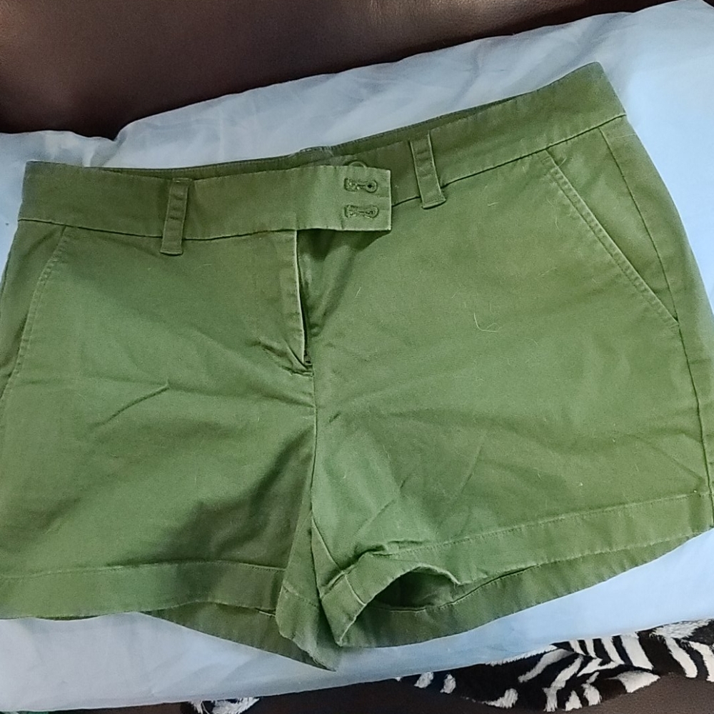 Olive shorts